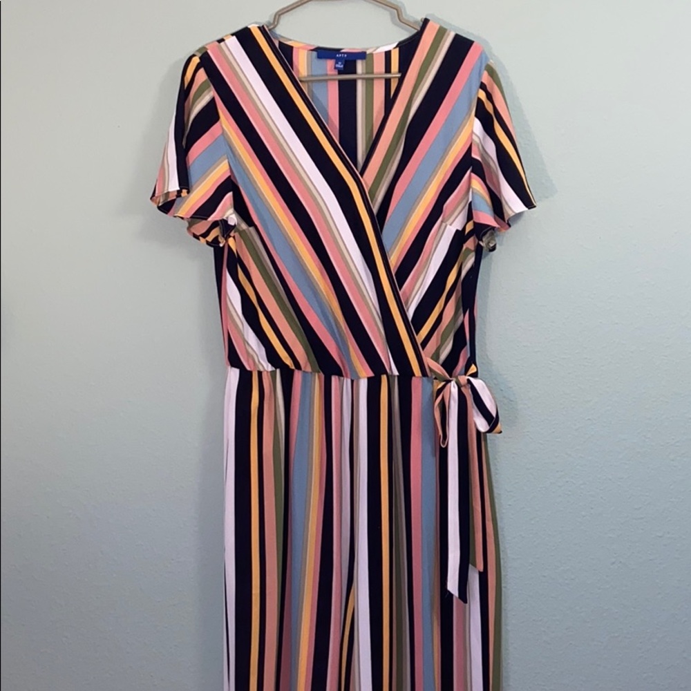 Stripped jumpsuit